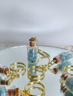 Aquamarine Key Chain Bottle - Utensils - Image 2