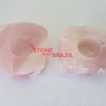 Rose Quartz Candle Holder - Utensils