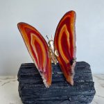 Natural Agate Butterfly - Home Decor
