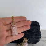 Rose Quartz Key chain Bottle - Utensils