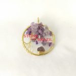 Amethyst Metal Tree - Pendants