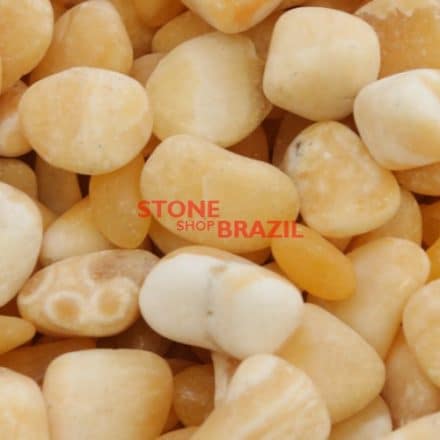Yellow Calcite -  Tumbled Stone