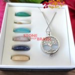 Seven Natural Stones Tree of Life Kit  - Necklaces
