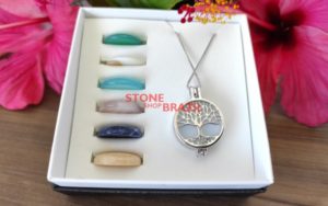 Seven Natural Stones Tree of Life Kit  - Necklaces
