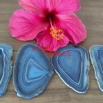 Dyed Agate Silverware Rest- Utensils