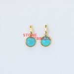Dyed Agate - Earrings