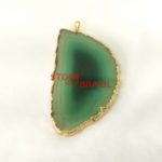 Green Agate - Pendants