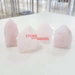 Rose Quartz Point Only Top Polished - Home Decor
