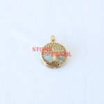 Policrom Jasper Metal Tree of Life - Pendants