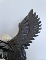 Onyx Eagle with Amethyst Base - Home Decor - Image 7