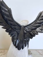 Onyx Eagle with Amethyst Base - Home Decor - Image 6